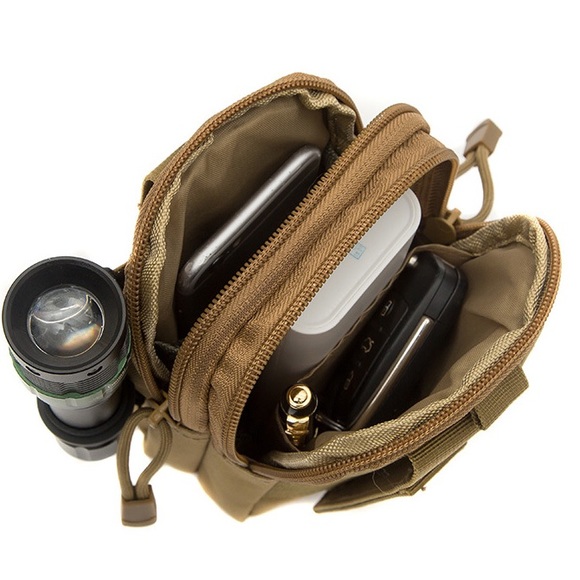 Multi-Functional Tactical Molle Waist Pack Bag - Picture 4 of 16
